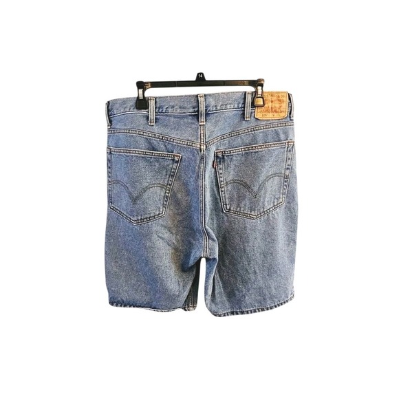 Levi's 505 Jean Shorts Men Size 38 Denim Jeans Men's Regular Fit - Picture 5 of 8